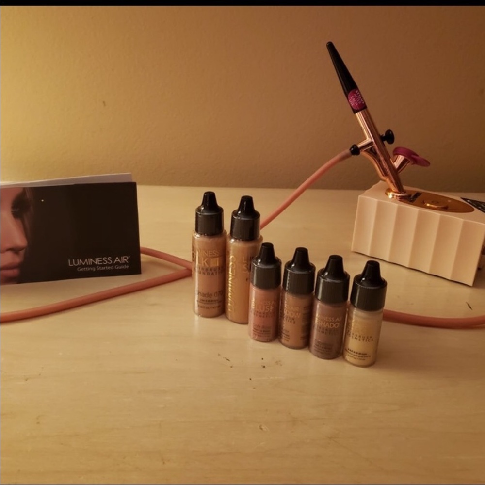 Luminess air brush make up set